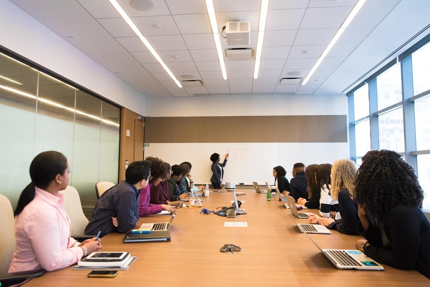 SON Professional Services team in a boardroom session